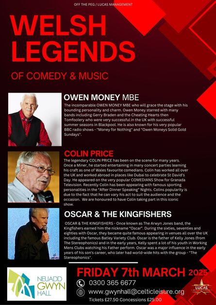Legends Of Welsh Comedy Music 