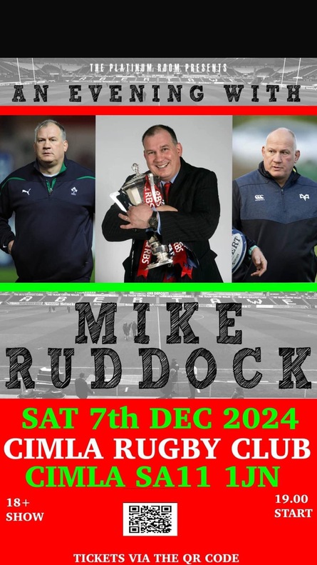 An Evening With Mike Ruddock 