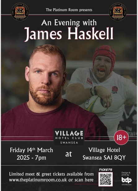 An Evening With James Haskell 