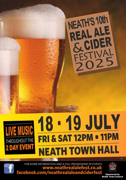 Neath Real Ale Cider Festival  Weekend Ticket 